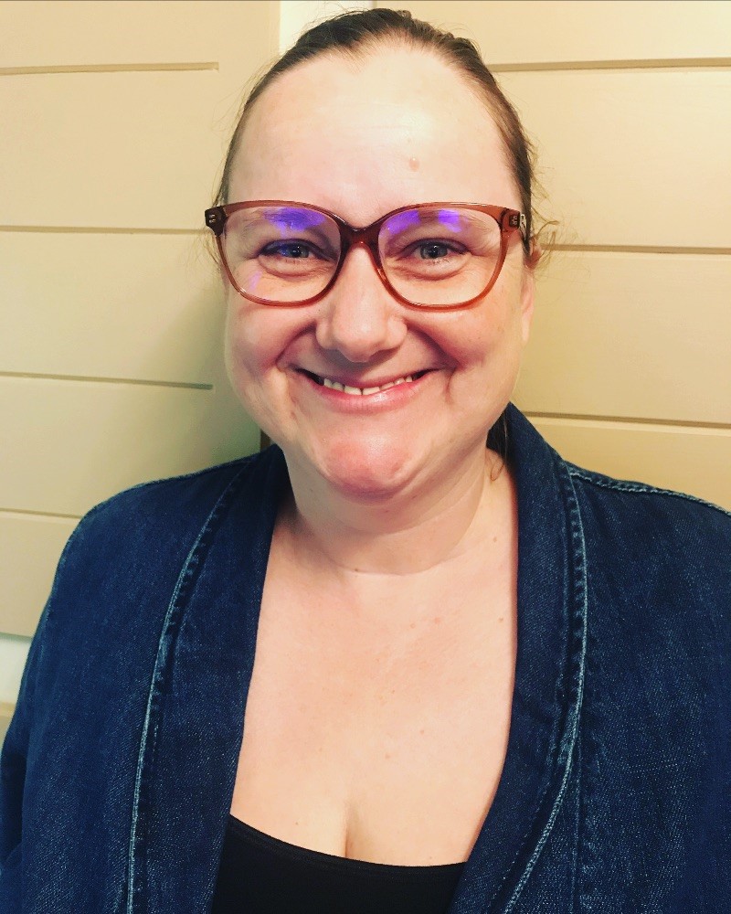 Kathryn with glasses
